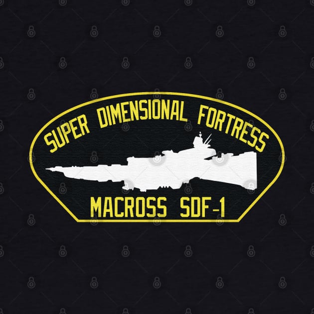 Macross SDF-1 Hat Patch by PopCultureShirts